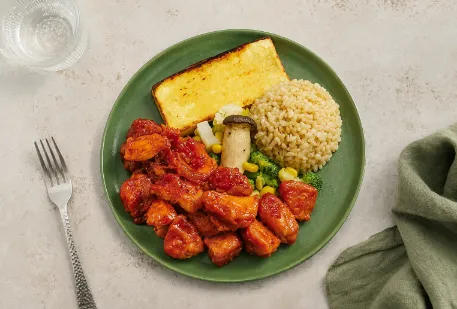 안 매운 불닭구이